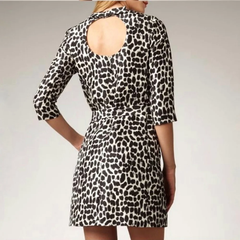 Kate Spade New York Dorothy Leopard Print Silk Dress